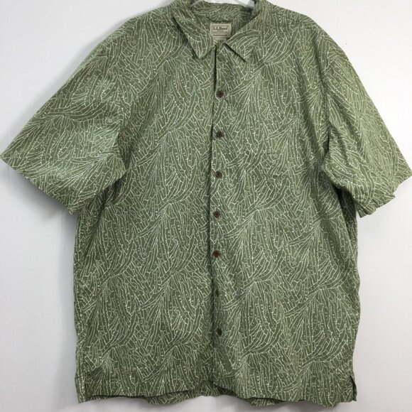 LL Bean Mens Short Sleeve Shirt Bundle of 2 SIZE XL EXCELLENT Condition - Picture 7 of 11